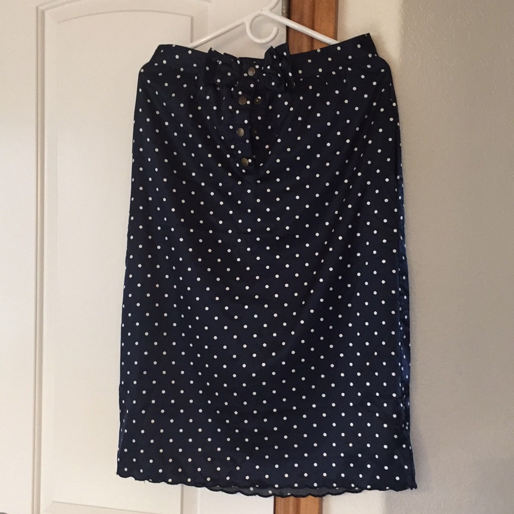 Tulle midi skirt